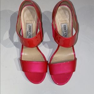 Pink Jimmy Choo Heels